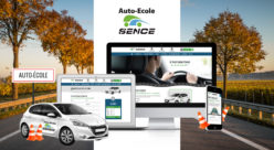 Mise en ligne du site de l’auto-école Sence